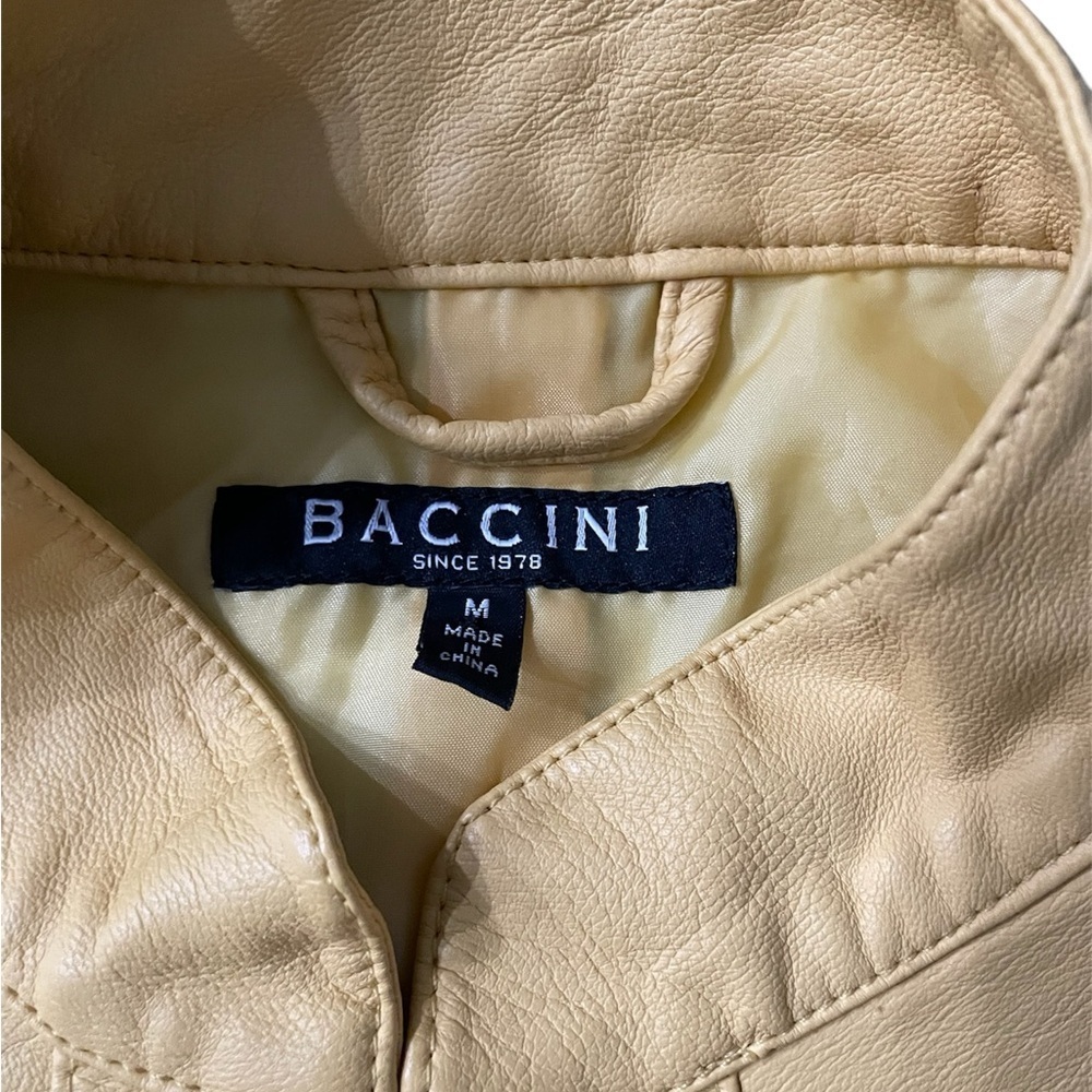 Stylish Baccini Yellow Women's Jacket - Picture 6 of 6